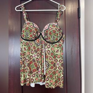Swimsuits For All Flyaway Underwire Tankini size 16